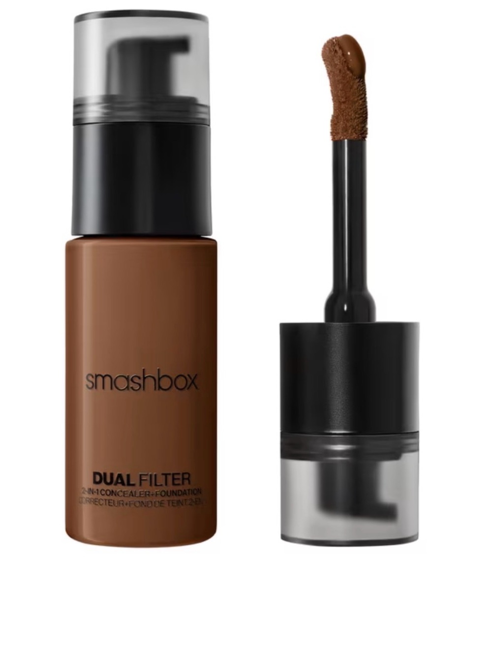Smashbox Dual-Filter 2-in-1 Concealer + Foundation — Dark Deep 31 Warm